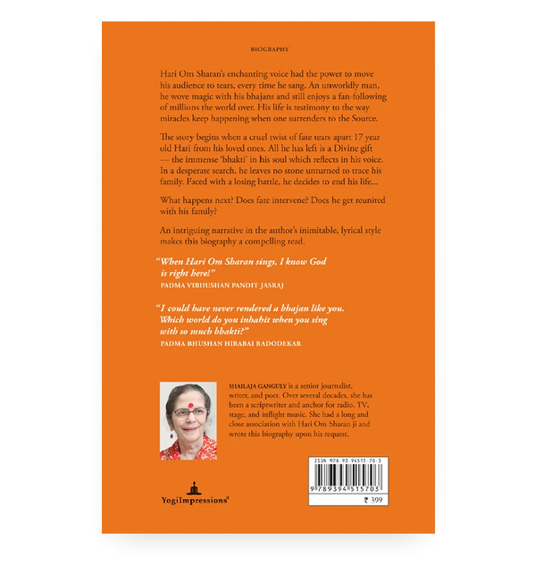 A Song of Surrender - Back Cover