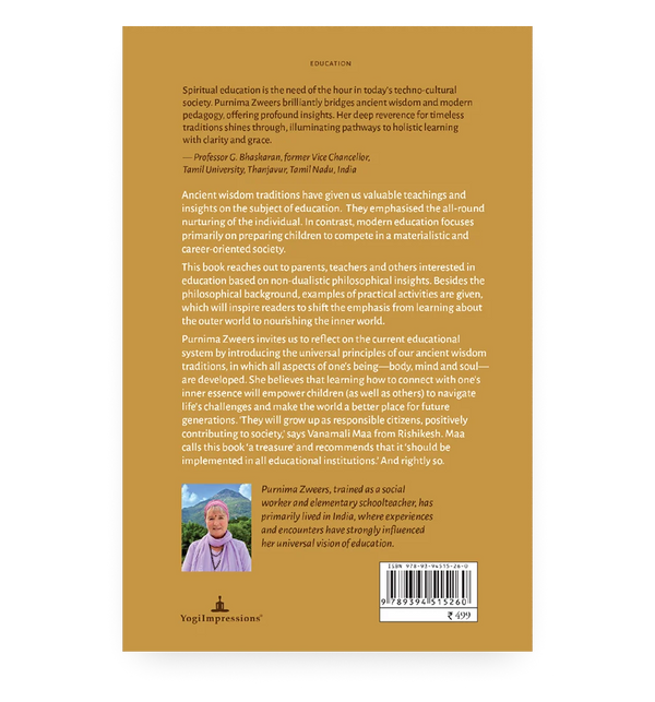 Ancient Wisdom for Modern Parenting - Back Cover