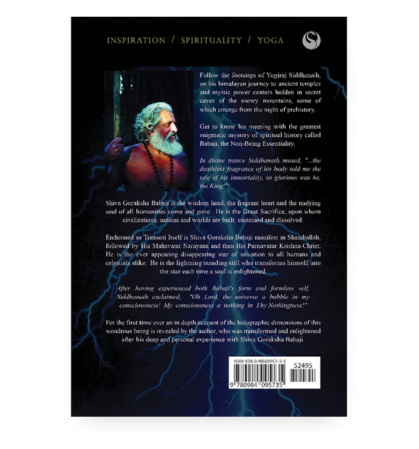 Babaji - The Lightning Standing Still - Back Cover