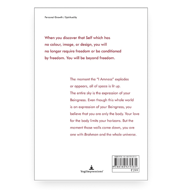 Beyond Freedom - Back Cover