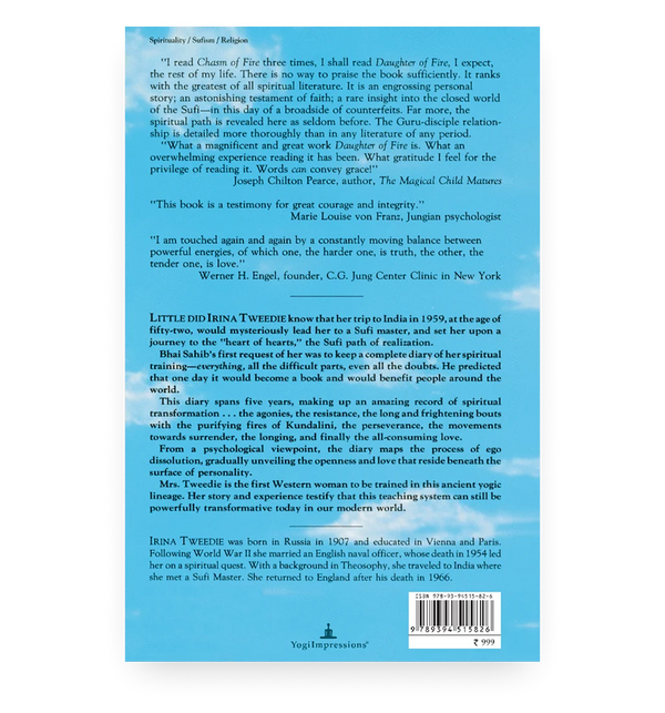 Daughter of Fire - Back Cover