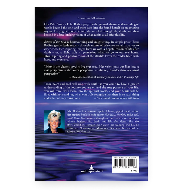 Echoes Of The Soul - Back Cover