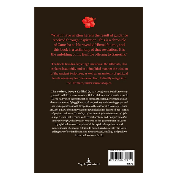 Ganesha The Ultimate - Back Cover