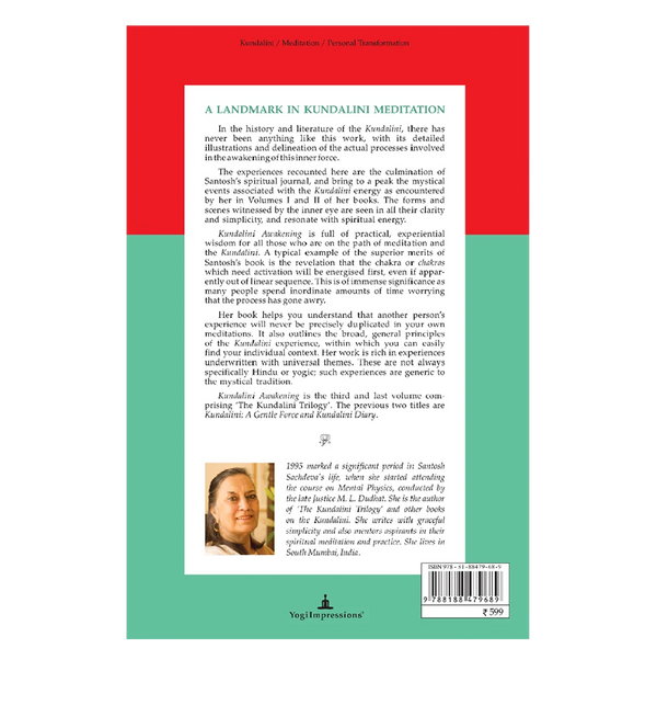 Kundalini Awakening - Back Cover