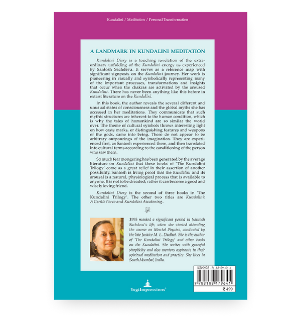 Kundalini Diary - Back Cover
