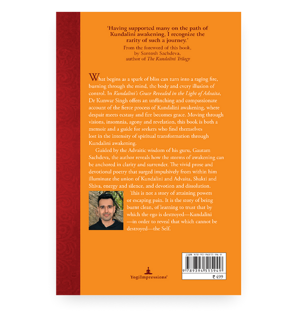 Kundalini’s Grace Revealed In The Light Of Advaita - Back Cover