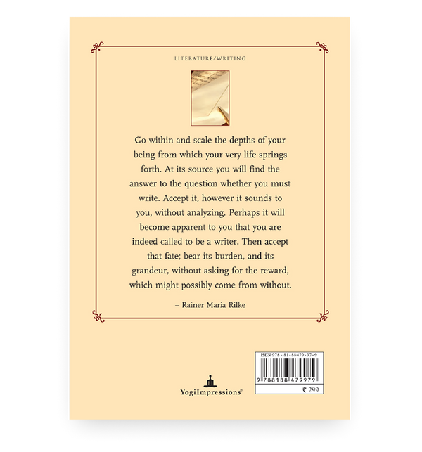 Letters To A Young Poet - Back Cover