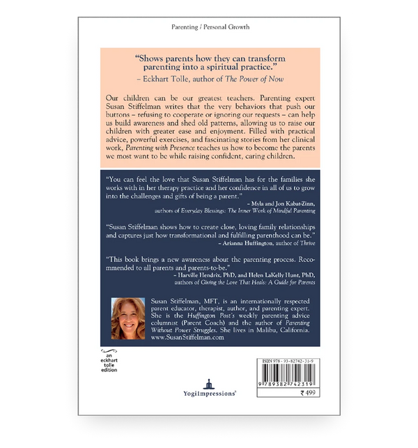 Parenting With Presence - Back Cover
