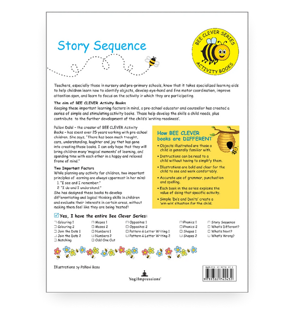 Bee Clever Series - Phonics - Book 2 - Back Cover