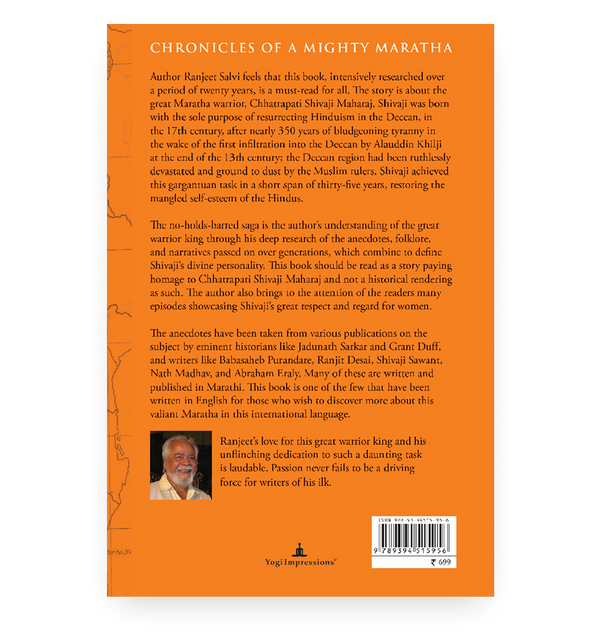 Shivaji - Son of India - Back Cover
