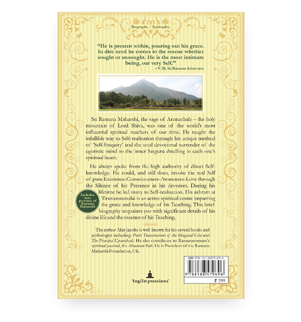 Sri Ramana Maharshi - Back Cover