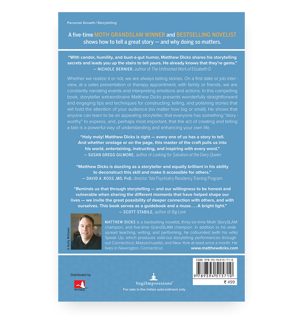 Storyworthy - Back Cover