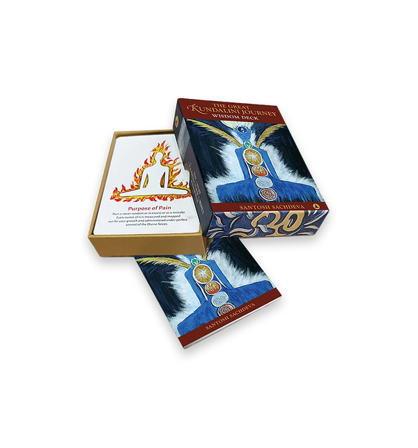 The Great Kundalini Journey Wisdom Deck - Back Cover