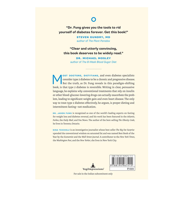 The Diabetes Code - Back Cover
