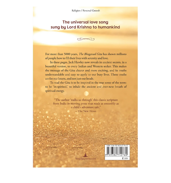 The Bhagavad Gita - Back Cover