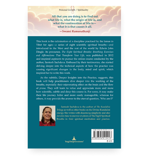 The Eight Spiritual Breaths Volume 2 - Back Cover