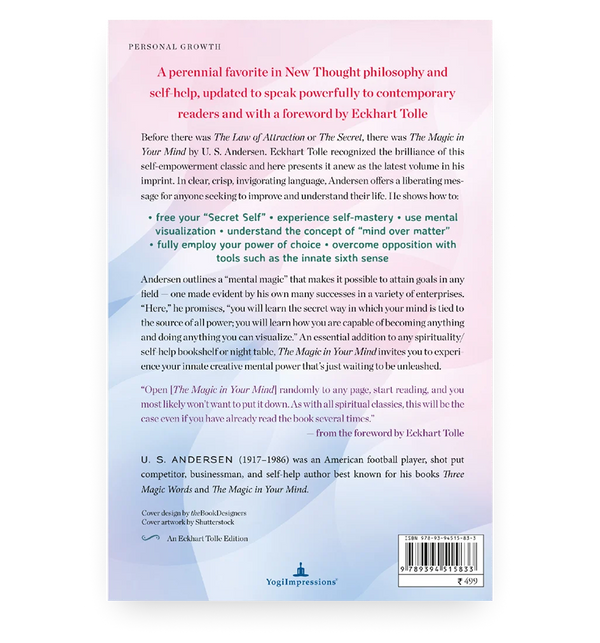 The Magic In Your Mind - Back Cover