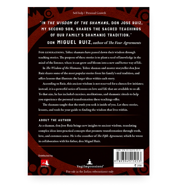 The Wisdom of the Shamans - Back Cover