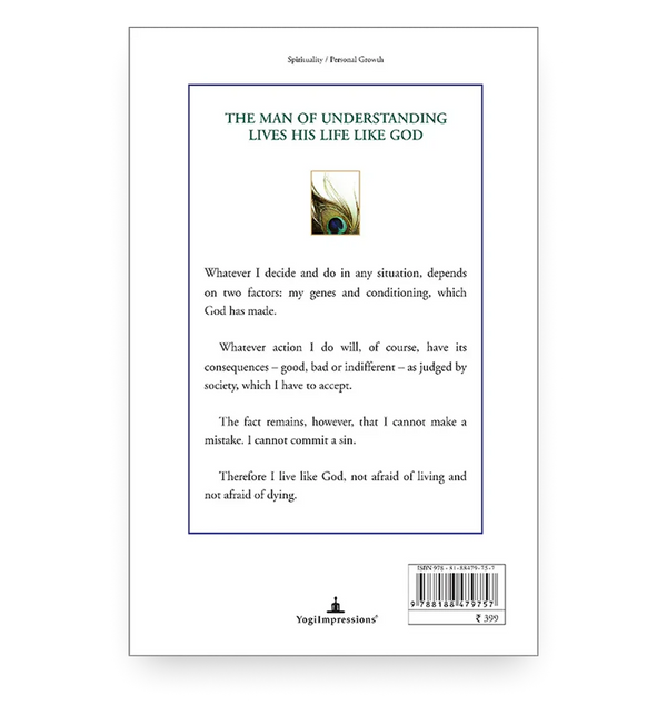 The Only Way To Live - Back Cover