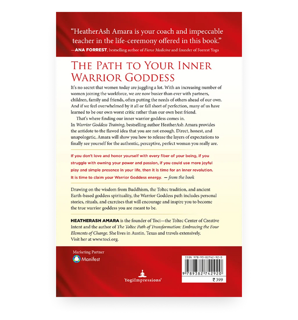 Warrior Goddess Training - Back Cover