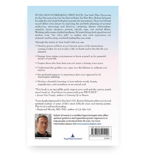 Your Soul's Gift - Back Cover