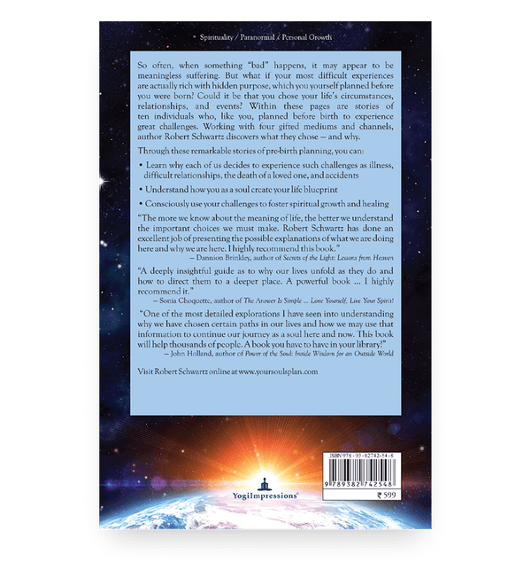 Your Soul’s Plan - Back Cover